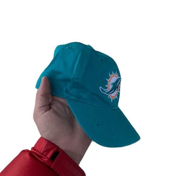 RARE Miami Dolphins Hat NFL Baseball Cap Blue - Picture 4 of 9